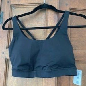 Lululemon Black Energy Bra, size 10